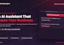 build a custom ai assistant trained on your business knowledge